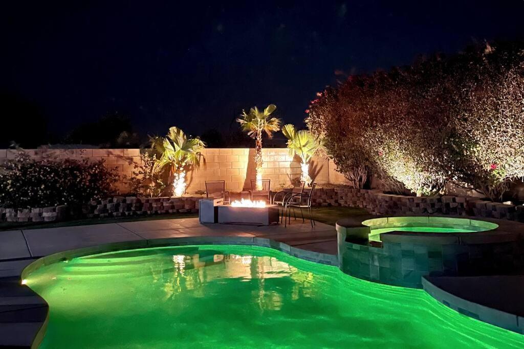 Family Fun Palm Springs/Coachella Entire House With Pool, Spa, Arcade Entertainment Oasis Villa Indio Ngoại thất bức ảnh